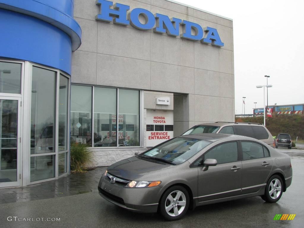 Galaxy Gray Metallic Honda Civic