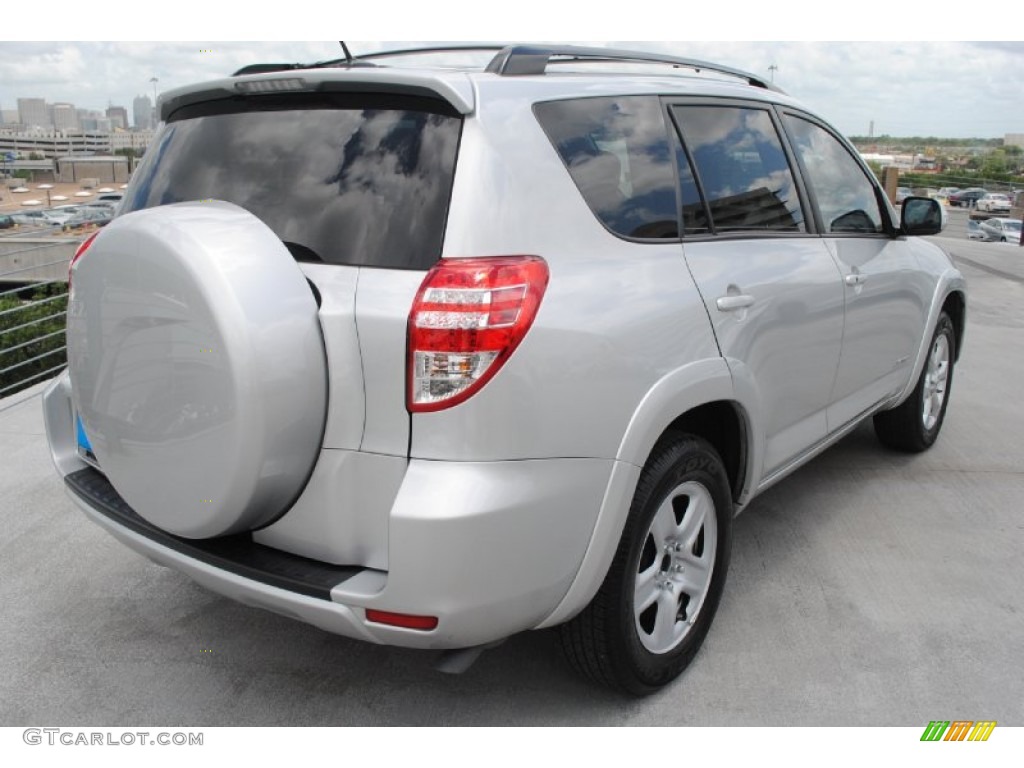 2010 RAV4 Limited V6 - Classic Silver Metallic / Ash Gray photo #9