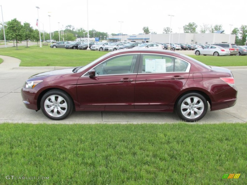 Basque Red Pearl 2010 Honda Accord EX-L Sedan Exterior Photo #81752748
