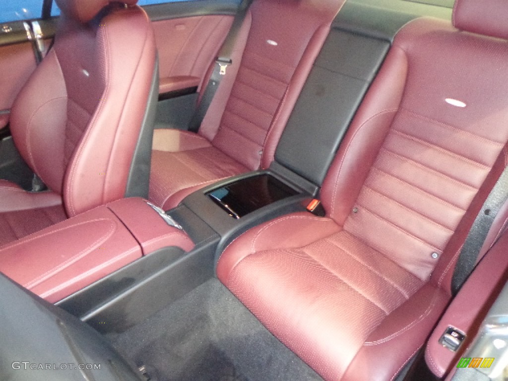 Aubergine/Black Interior 2011 Mercedes-Benz CL 63 AMG Photo #81753658