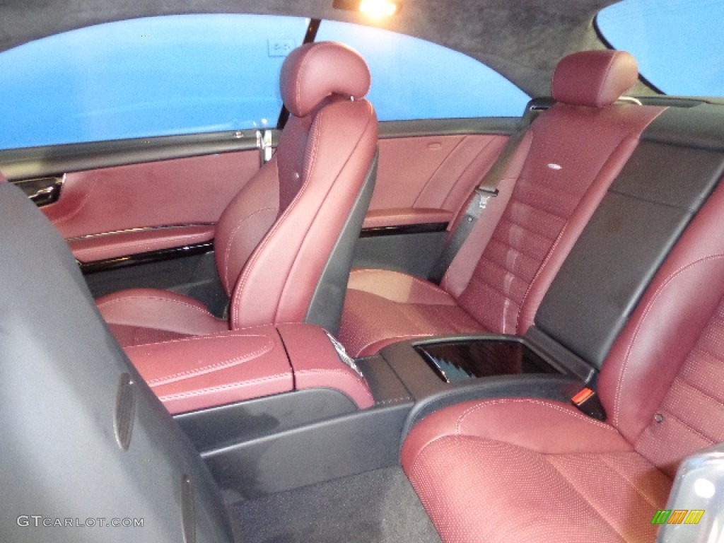 2011 Mercedes-Benz CL 63 AMG Rear Seat Photo #81753684