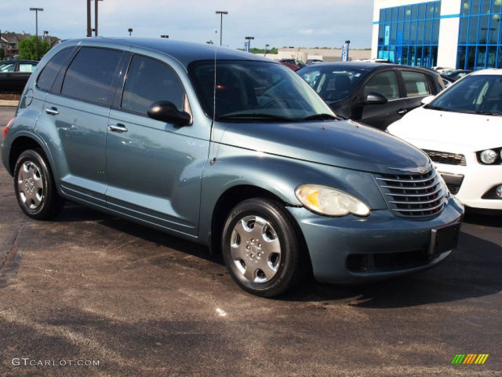 2006 PT Cruiser  - Magnesium Green Pearl / Pastel Slate Gray photo #2