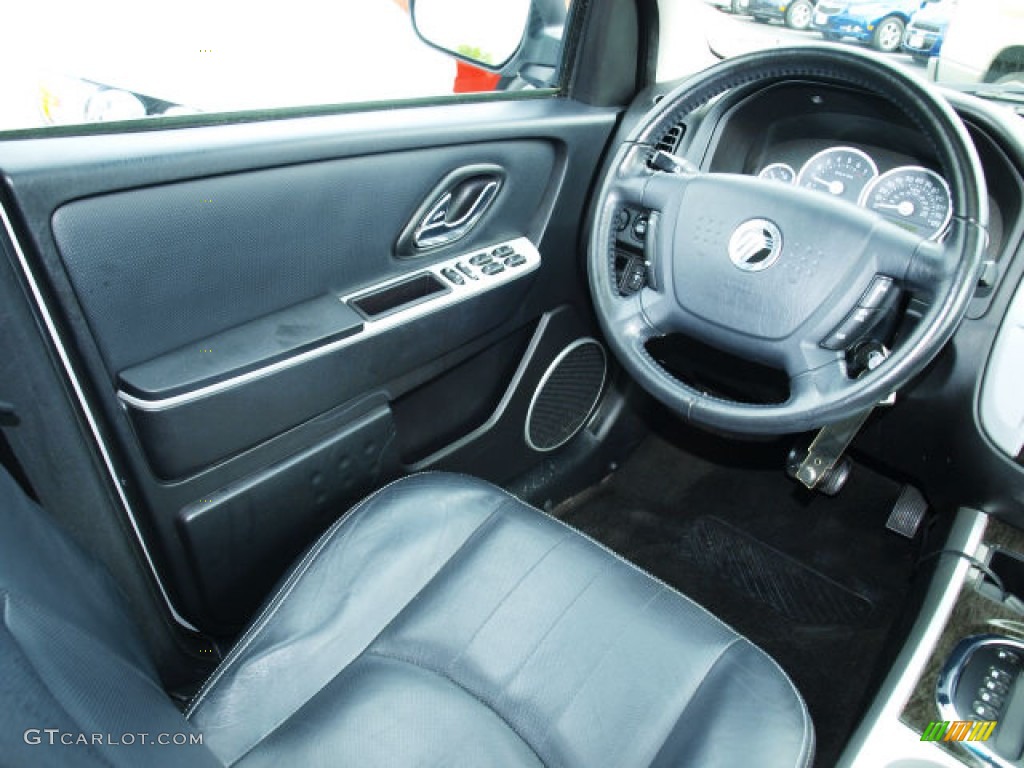 Black Interior 2007 Mercury Mariner Luxury Photo #81754243