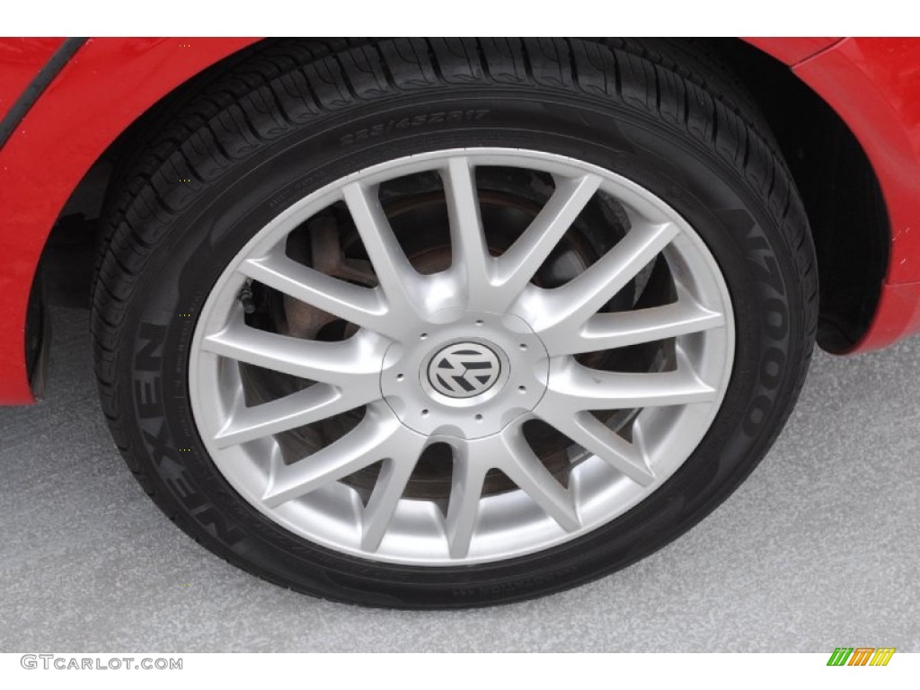 2007 Jetta 2.5 Sedan - Salsa Red / Anthracite photo #6