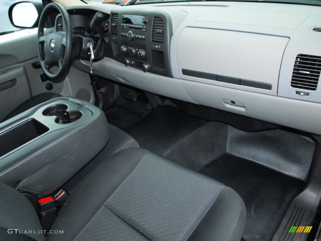 2012 Silverado 1500 LS Regular Cab - Black / Dark Titanium photo #10