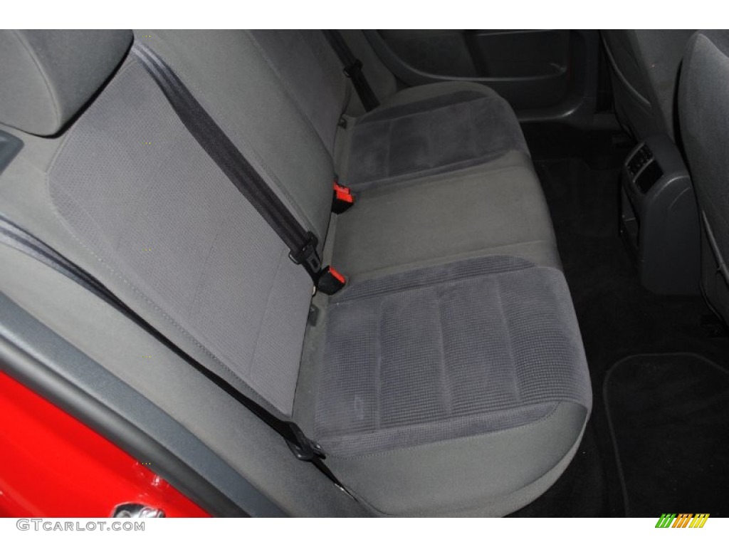 2007 Jetta 2.5 Sedan - Salsa Red / Anthracite photo #34