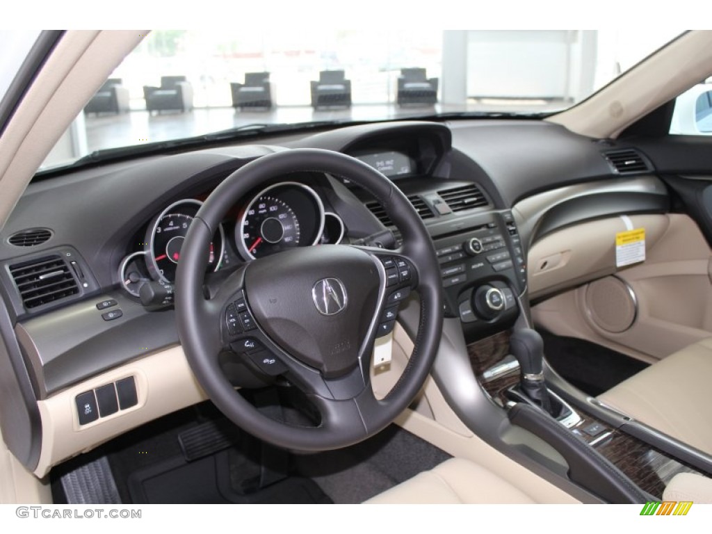 2013 Acura TL Standard TL Model Parchment Dashboard Photo #81755337