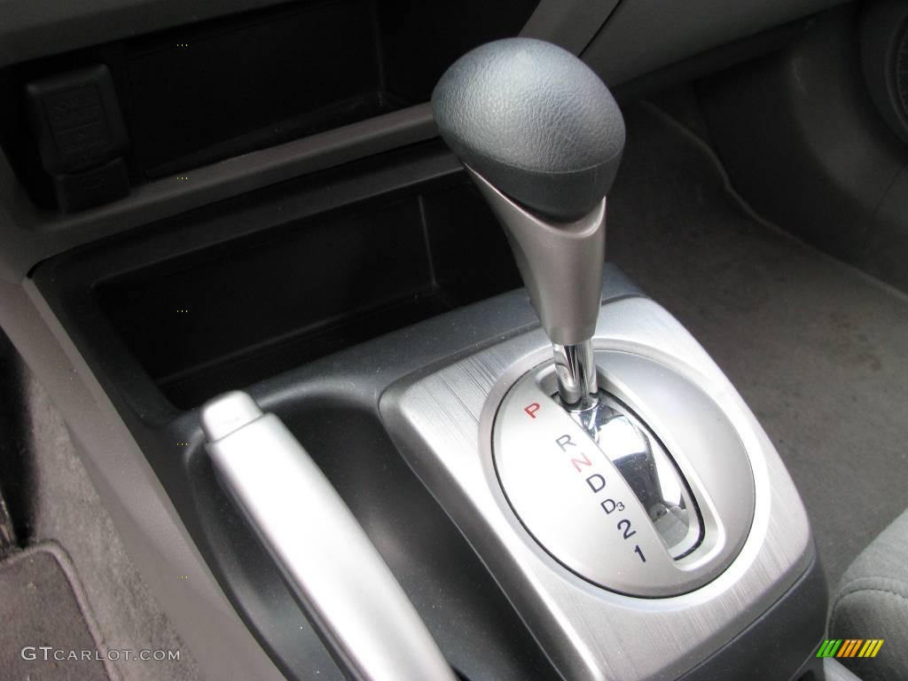 2006 Civic EX Coupe - Galaxy Gray Metallic / Gray photo #16