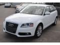 Ibis White 2010 Audi A3 2.0 TFSI Exterior