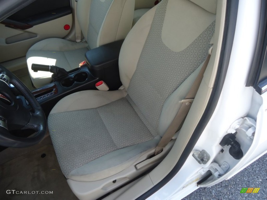 2009 G6 V6 Sedan - Summit White / Light Taupe photo #12