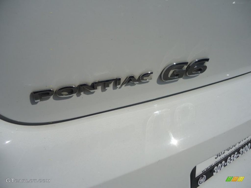 2009 G6 V6 Sedan - Summit White / Light Taupe photo #36