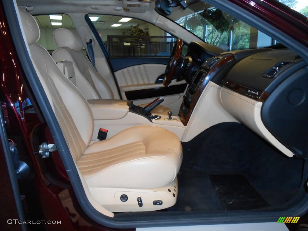 Tan Interior 2006 Maserati Quattroporte Standard Quattroporte Model Photo #81759122
