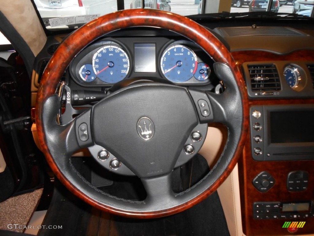 2006 Maserati Quattroporte Standard Quattroporte Model Steering Wheel Photos