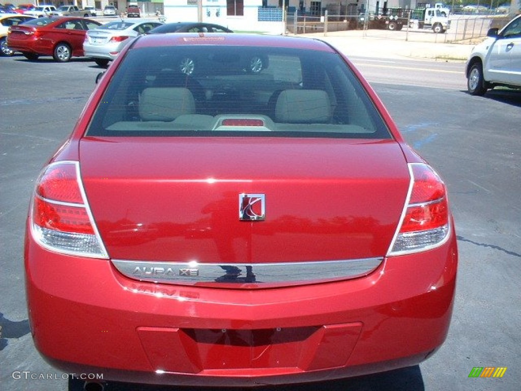 2007 Aura XE - Berry Red / Gray photo #5