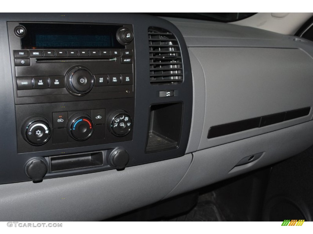 2008 Silverado 1500 LS Extended Cab - Silver Birch Metallic / Dark Titanium photo #11