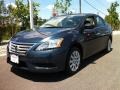 2013 Graphite Blue Nissan Sentra S  photo #1