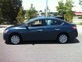 2013 Graphite Blue Nissan Sentra S  photo #4