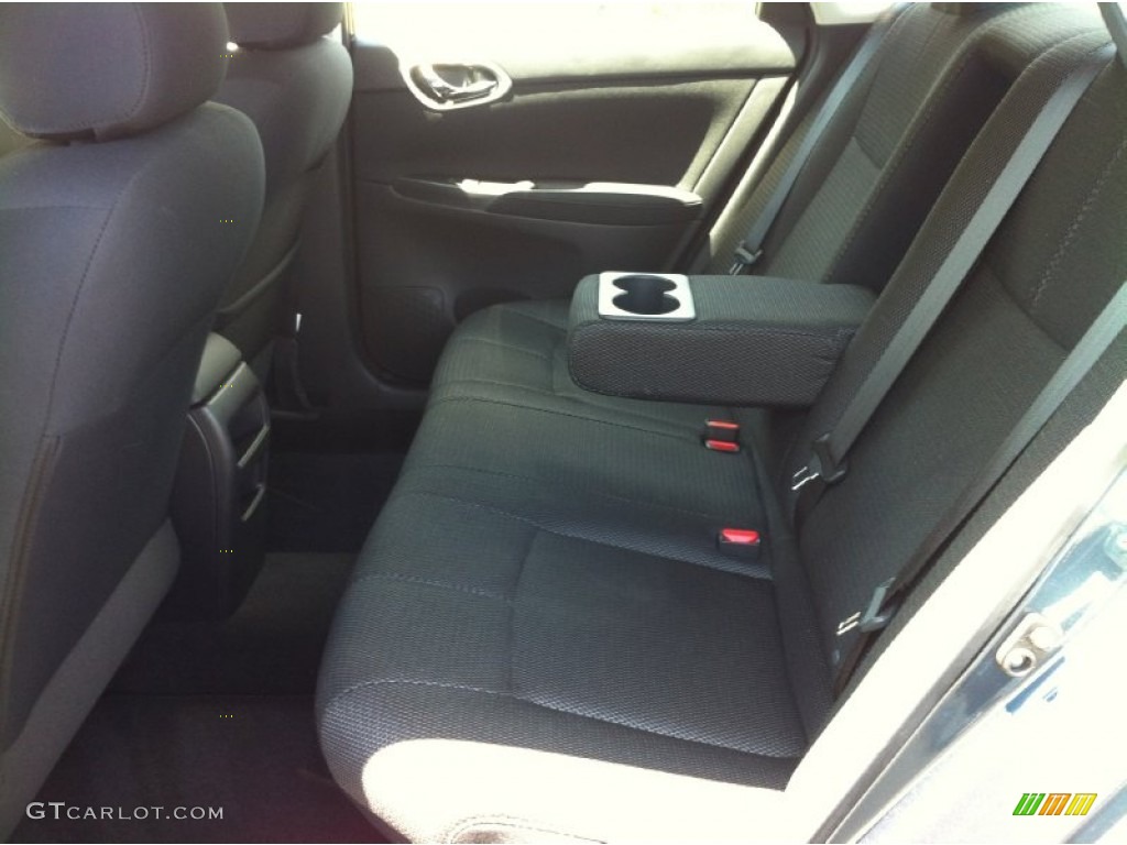 2013 Sentra S - Graphite Blue / Charcoal photo #7