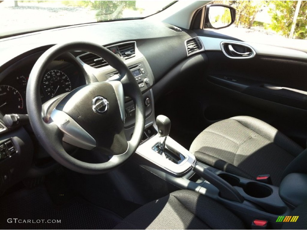 2013 Sentra S - Graphite Blue / Charcoal photo #9