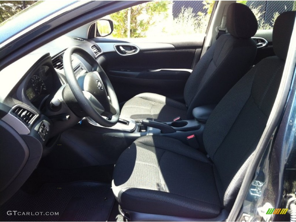 2013 Sentra S - Graphite Blue / Charcoal photo #10