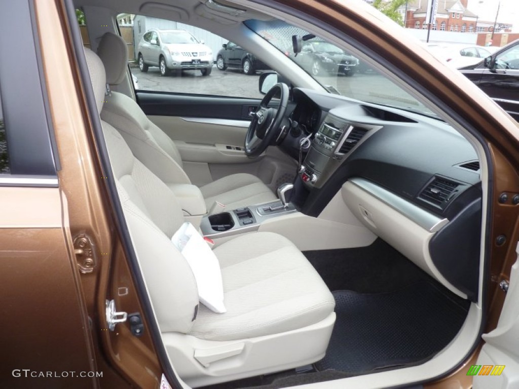 2011 Outback 2.5i Premium Wagon - Caramel Bronze Pearl / Warm Ivory photo #10