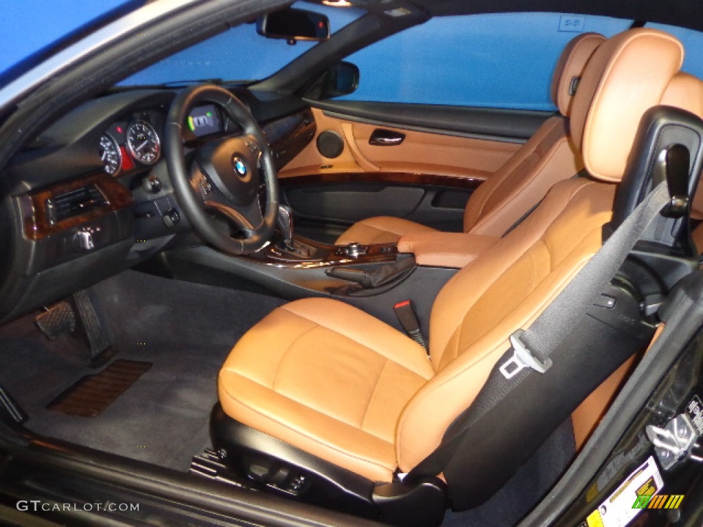 2011 3 Series 328i Convertible - Black Sapphire Metallic / Saddle Brown Dakota Leather photo #17