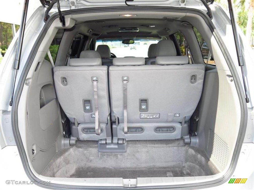 2010 Odyssey Touring - Alabaster Silver Metallic / Gray photo #5