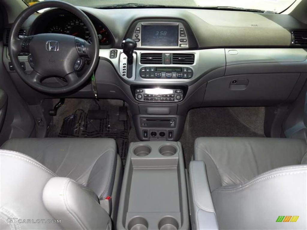 2010 Odyssey Touring - Alabaster Silver Metallic / Gray photo #10