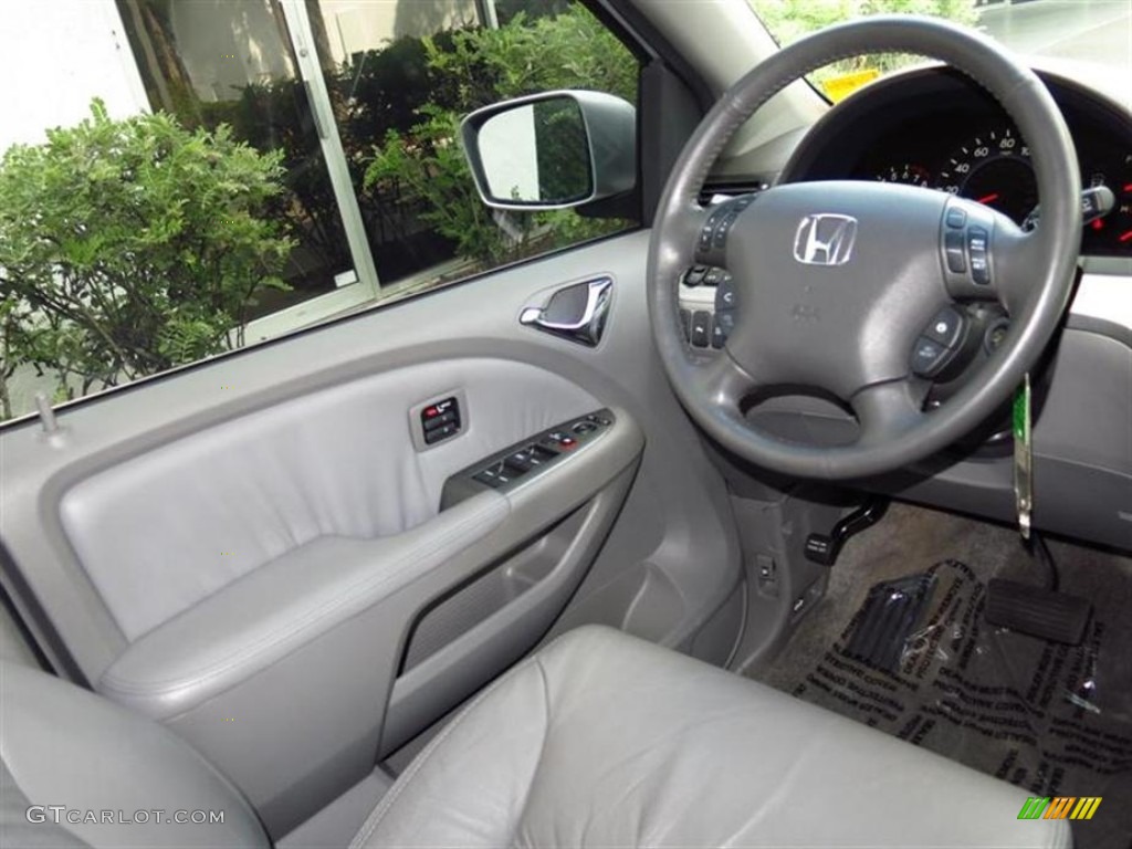 2010 Odyssey Touring - Alabaster Silver Metallic / Gray photo #11