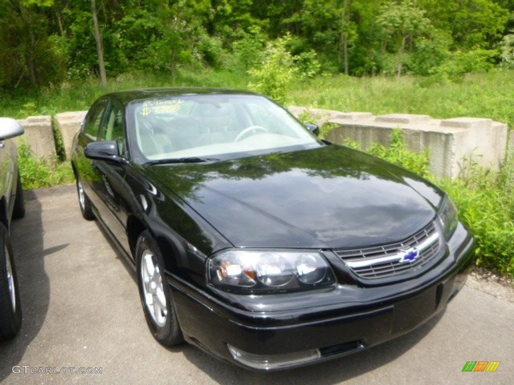 2004 Impala LS - Black / Neutral Beige photo #1