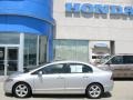 2006 Alabaster Silver Metallic Honda Civic LX Sedan  photo #3