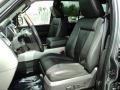 2010 Ford Expedition Charcoal Black Interior Front Seat Photo