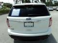 2011 White Suede Ford Explorer XLT  photo #7