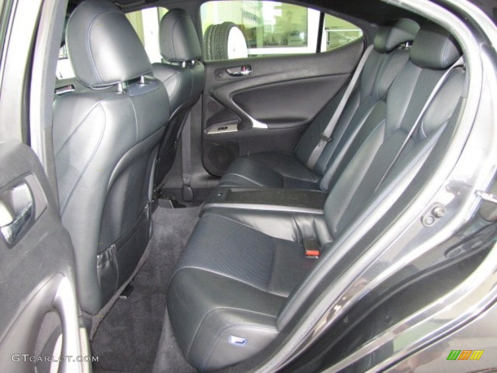 2008 Lexus IS F Rear Seat Photo #81765600