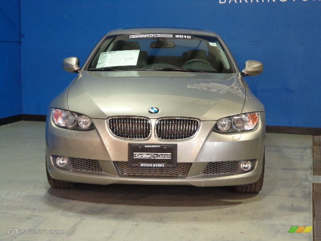 2010 3 Series 335i xDrive Coupe - Platinum Bronze Metallic / Black photo #2