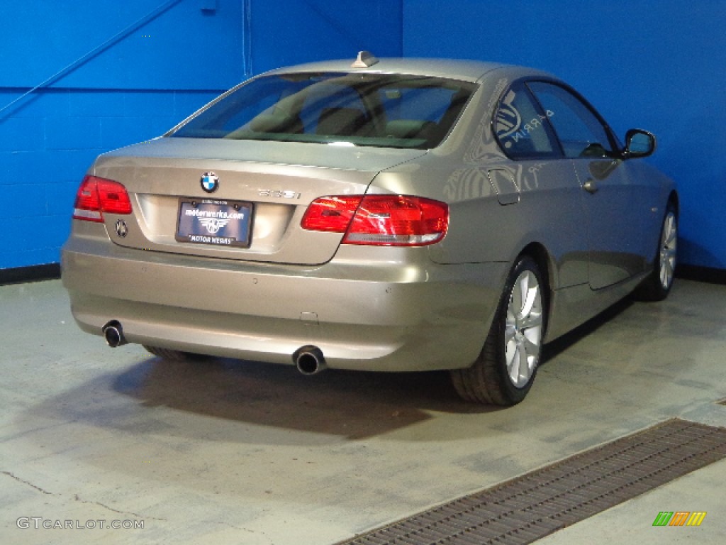 2010 3 Series 335i xDrive Coupe - Platinum Bronze Metallic / Black photo #7