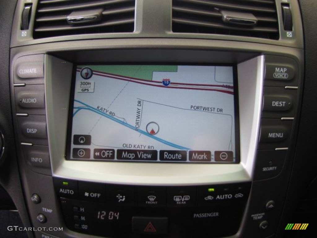 2008 Lexus IS F Navigation Photo #81765876