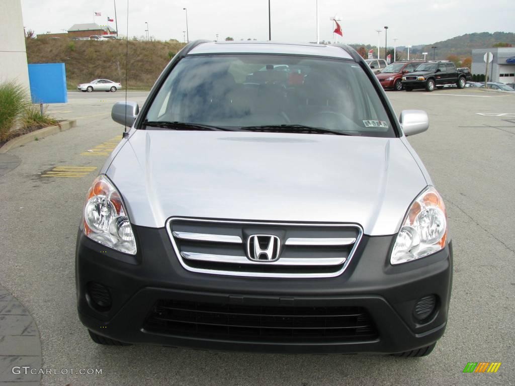 2006 CR-V EX 4WD - Alabaster Silver Metallic / Black photo #9