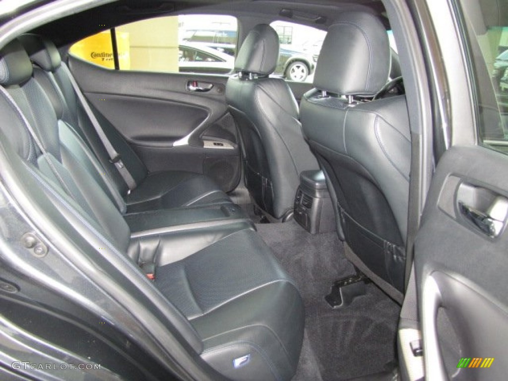 2008 Lexus IS F Rear Seat Photo #81766011