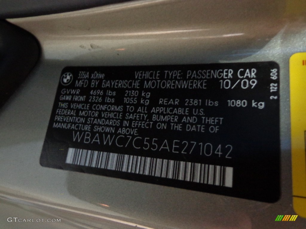 2010 3 Series 335i xDrive Coupe - Platinum Bronze Metallic / Black photo #17