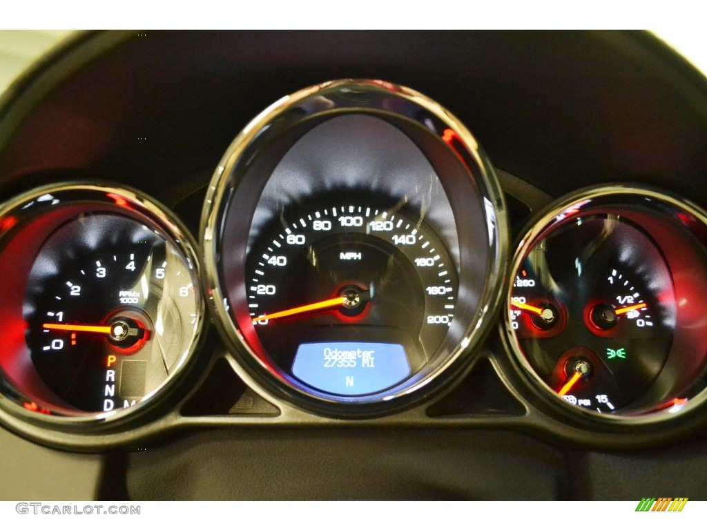2011 Cadillac CTS -V Coupe Gauges Photo #81767919