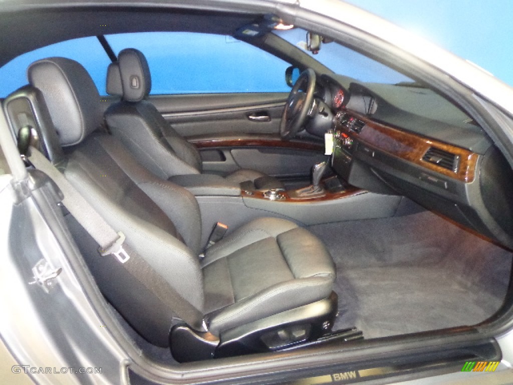 2011 3 Series 328i Convertible - Space Gray Metallic / Black photo #26