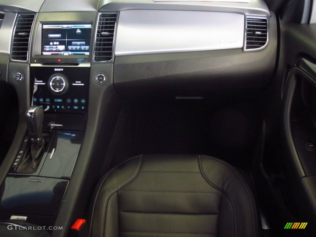 2013 Taurus SHO AWD - Ruby Red Metallic / SHO Charcoal Black Leather photo #22