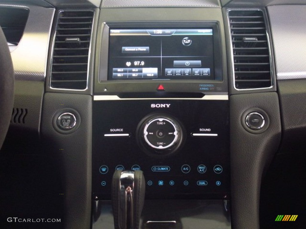 2013 Taurus SHO AWD - Ruby Red Metallic / SHO Charcoal Black Leather photo #29