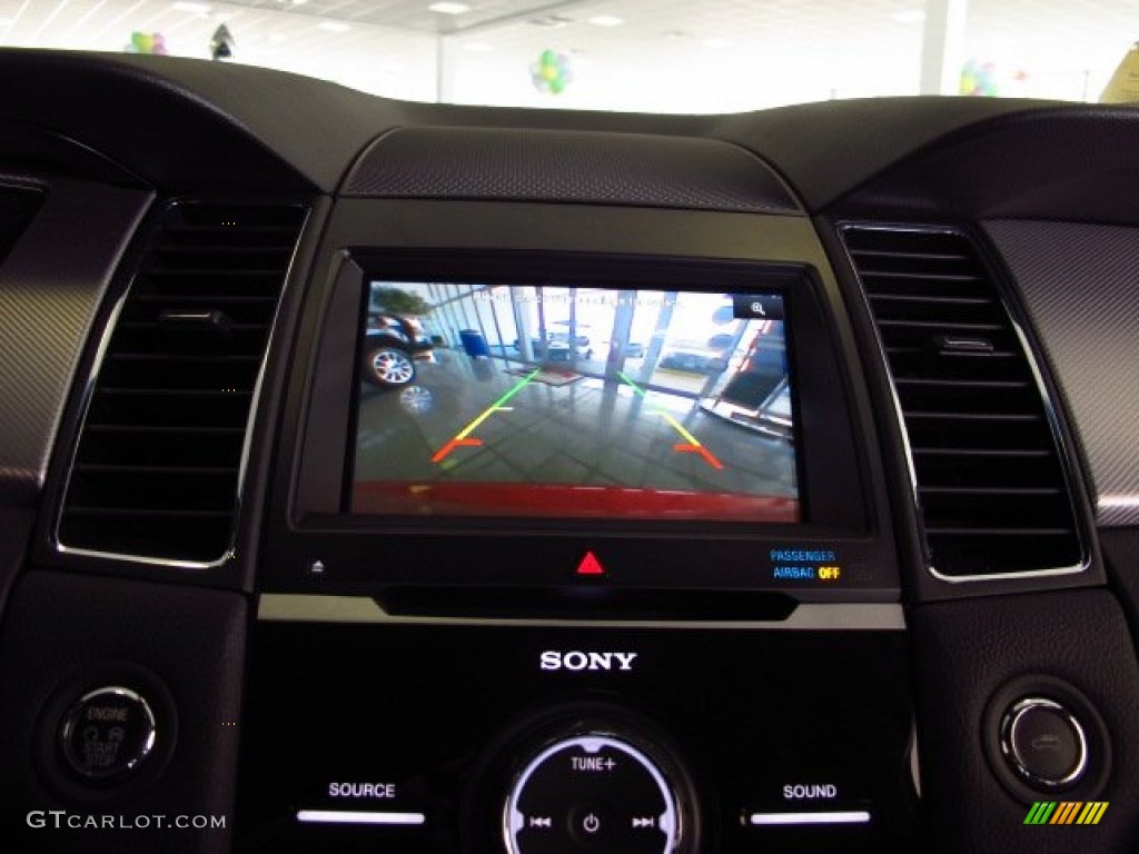 2013 Taurus SHO AWD - Ruby Red Metallic / SHO Charcoal Black Leather photo #30