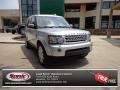 Indus Silver Metallic 2013 Land Rover LR4 HSE