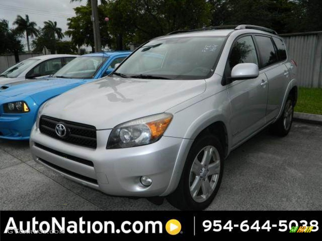 2007 RAV4 Sport - Classic Silver Metallic / Black photo #1