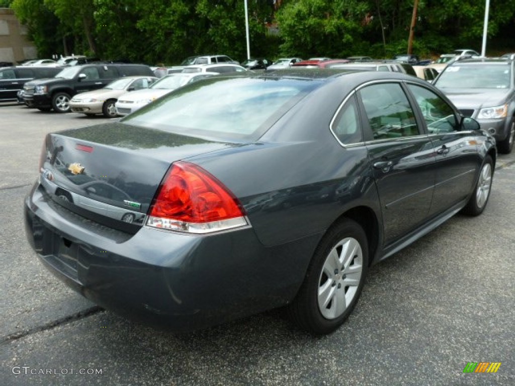 2011 Impala LS - Cyber Gray Metallic / Ebony photo #11