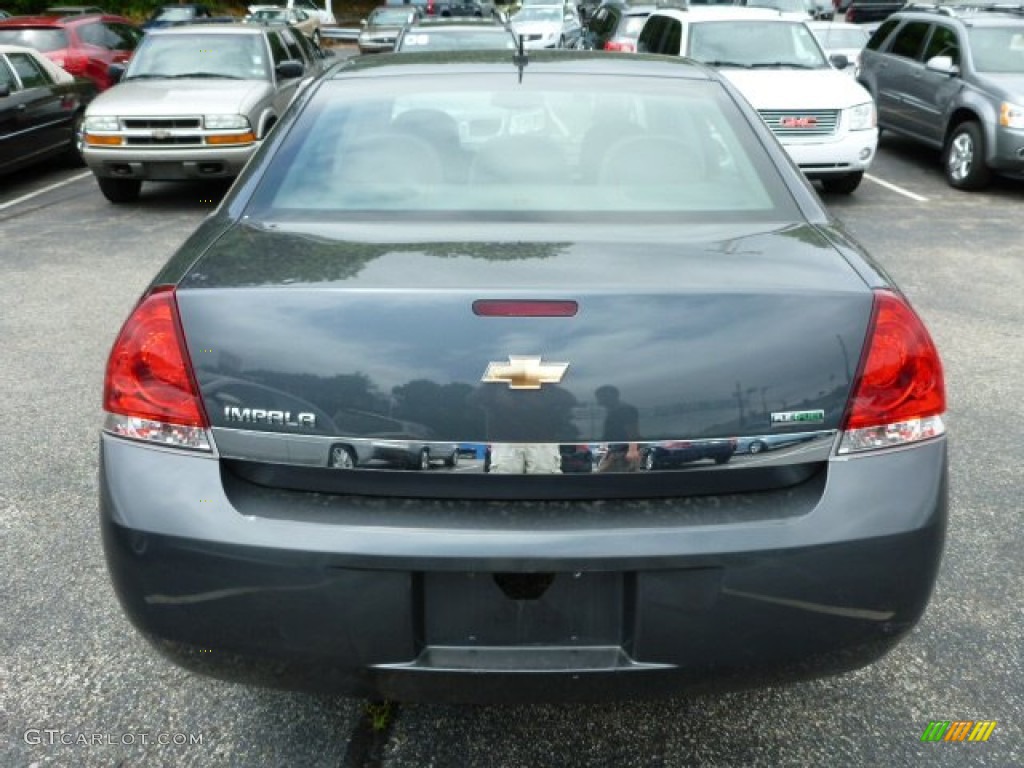 2011 Impala LS - Cyber Gray Metallic / Ebony photo #12