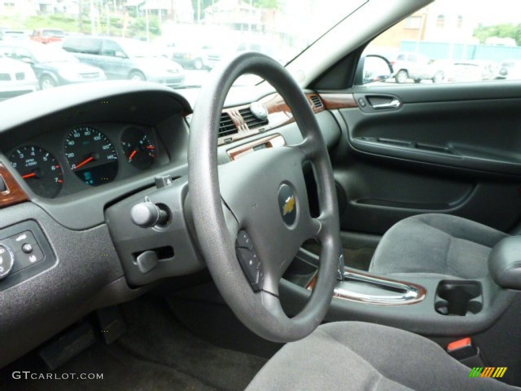 2011 Impala LS - Cyber Gray Metallic / Ebony photo #17
